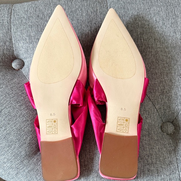Jeffrey Campbell Fuchsia Satin Heels - Picture 3 of 4